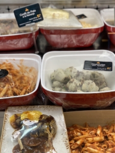 Alimentos en la nevera