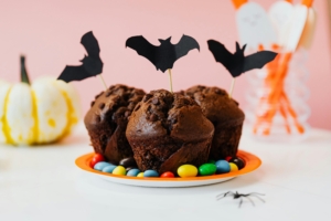 Muffin de Halloween